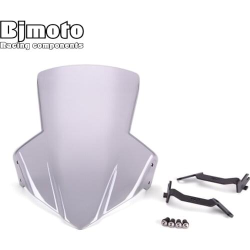 BJMOTO New Motorcycle Windshield Deflector Windscreen For Honda CB650F/CB650FA 2014-2018 Moto Wind Shield