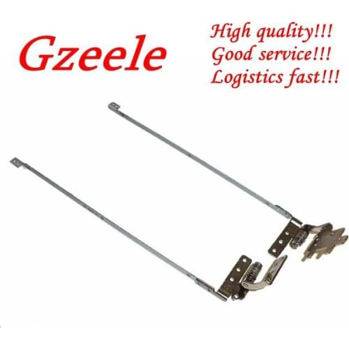 GZEELE NEW for HP Pavilion DV5-2000 Left & Right LCD Hinges 14.5" Hinge Rail Bracket 6055B0012301 6055B0012302