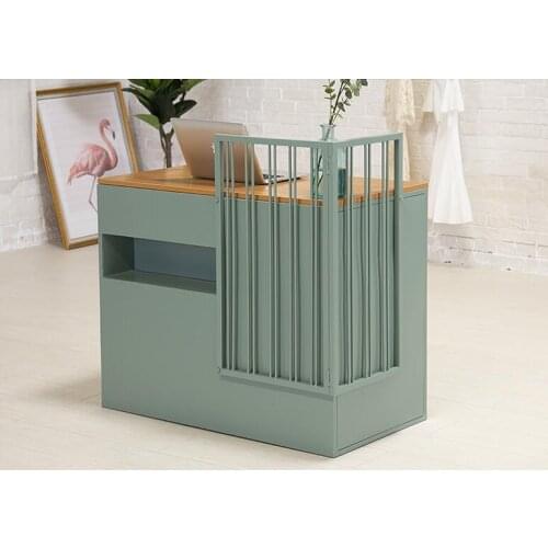 Simple Modern Cashier Small Counter Womens Clothing Shop Bar Tieyi Beauty Salon Supermarket Reception Desk
