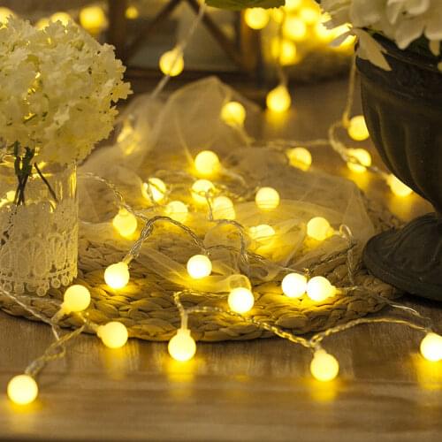 Led small colored lights string lights full of stars lamp bedroom decoration room furnished with outdoor atmosphere light bulbs