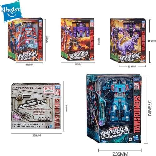 Hasbro Transformers Leader Series war cybertron Kingdom Optimus Prime Galvatron Ultra Magnus Doubledealer Doubleclouder Megatron