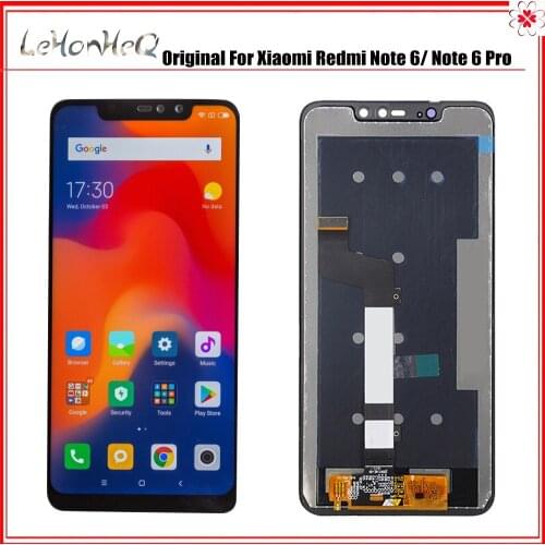 Tested AAA Quality LCD For Xiaomi Redmi Note 6 Pro LCD Display Screen Replacement For Redmi Note 6 LCD Display