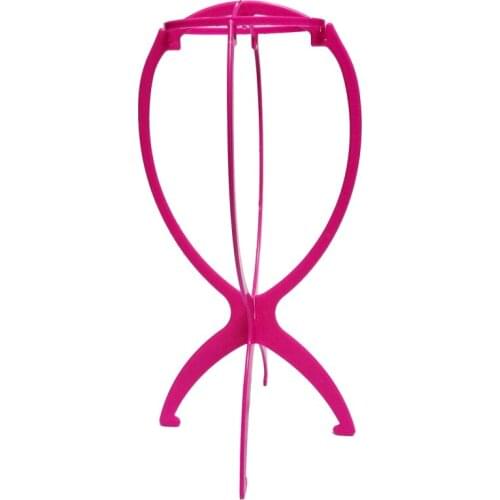 3pcs/set Collapsible Wig Stand Removable Plastic Wig Holder Wig Display Bracket