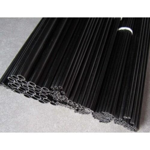 5mm(OD)*3mm(ID)*1500mm carbon fiber pultruded tube