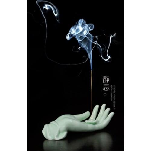 Celadon bergamot fragrance of sandalwood incense creative Wo incense ceramic incense and fragrant incense