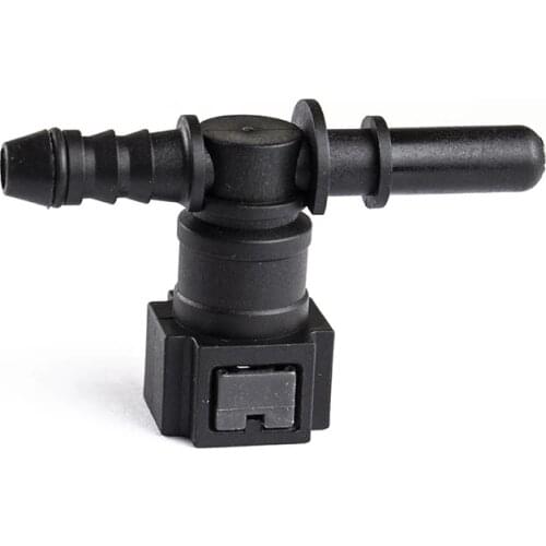 Genuine T-Type Coupling Fuel Quick Connector 7.89 ID6 T-Union Plastic Pipe Injector