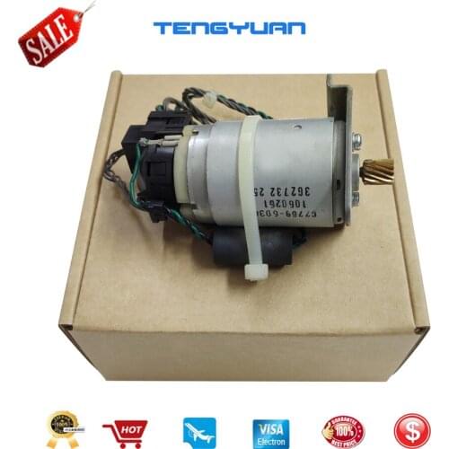 Free shipping Original new Designjet 500 800 510 Paper Carriage Belt Drive Motor Y Motor C7769-60377 C7769-60375 Plotter parts