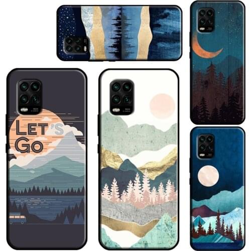 Star Lake Mountain Case For POCO X3 Pro M3 F2 F3 Back Cover For Xiaomi Mi 11 Ultra Note 10 Lite Mi 9T 10T Pro