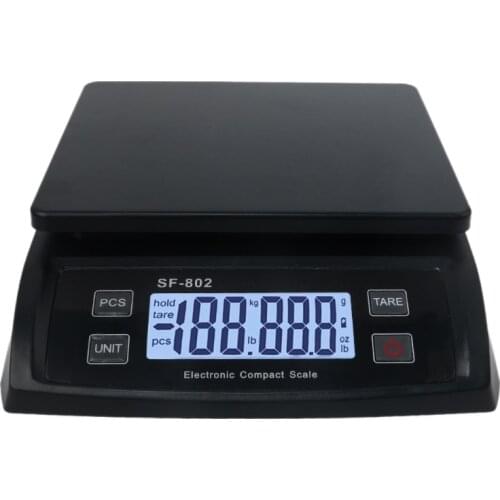 Digital Shipping Scale 66lb / 0.1oz (30kg / 1g) with Hold and Tare Function Mail Postage Scale 6 Units,Professional