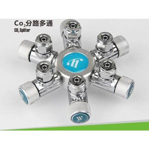 Carbon dioxide through the CO2 electromagnetic shunt decompression table check bubble counter trimming multi pass one for six