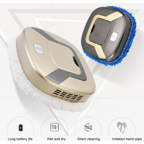 Home Wireless Intelligent Mop Wet and Dry USB Robot Spray Low Noise Smart