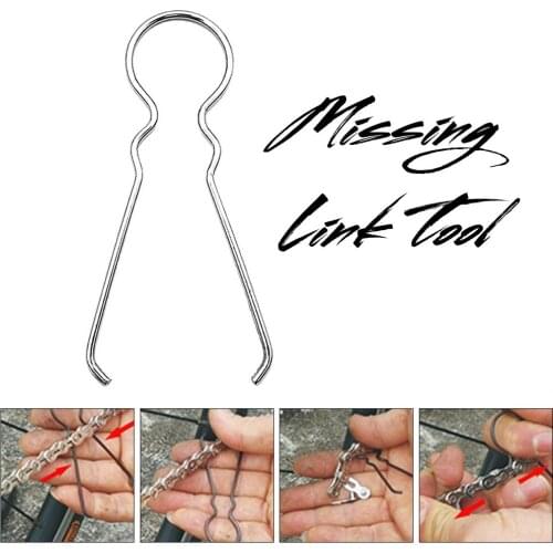Bike Chain Repair Tool Missing Link Pliers 2-in-1 Install/Remove Chain Repair Kit
