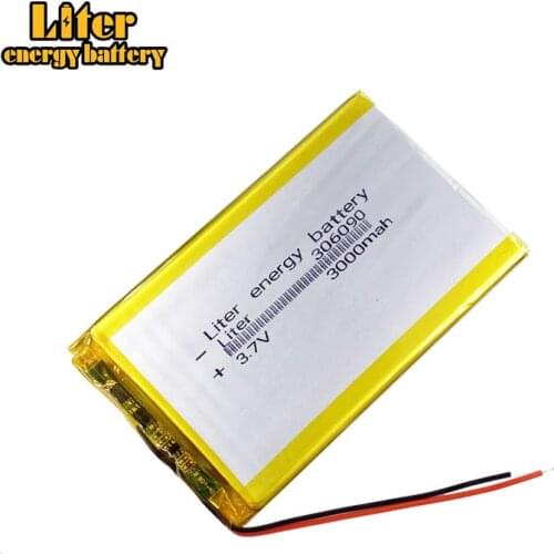 306090 3.7V 3000mAh 286090 306291 Lithium Polymer Li-Po li ion Rechargeable Battery For Mp3 MP4