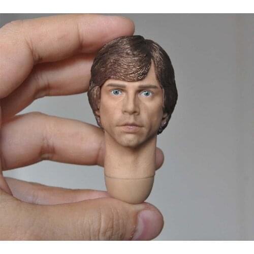 1/6 Scale Luke Head Models Sculpt for 12''Figures Bodies DIY