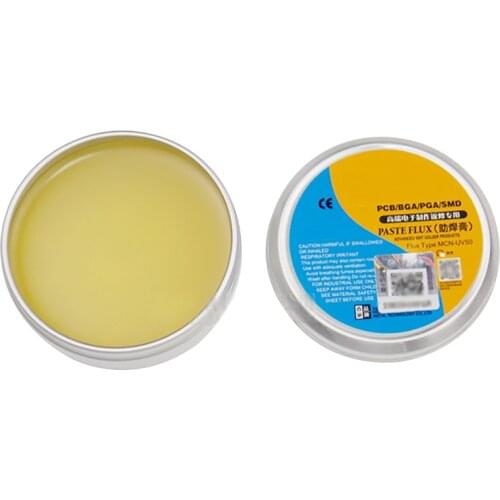MCN-UV80 UV50 No-Clean Paste Flux Soldering Tin BGA Solder Flux Electric Soldering Iron Welding Fluxes For PCB BGA PGA SMD