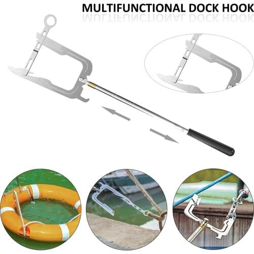 Multi-Purpose Dock Hook Easy Long-distance Threader Einfacher Fernbediener
