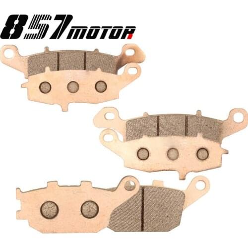Motorcycle metal Front Rear brake pads For Suzuki SV400 2003-2005 SV650 2002-2013 DL650 V-Strom 2004-2013 DL1000 2002-2010