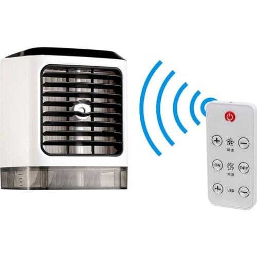 1PC Air Conditioner Desktop Air Conditioning With Remote Control Air Cooler Fan Humidifier Mini Air Cooling Fan