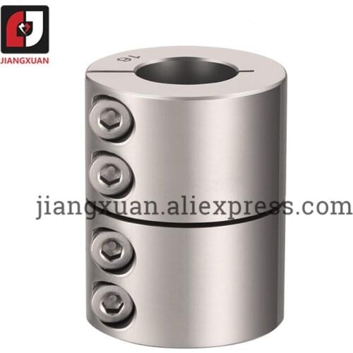 OEM various inner diameters 304 stainless steel rigid coupling stepping servo motor plum blossom diaphragm bellows coupling