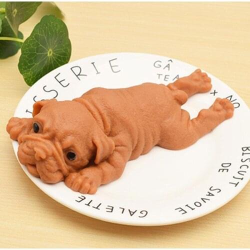 Creative Papa Dog Pinch Music Decompression Vent Net Red Shar Pei Dog Large Vent Dumpling 2021 hot sale