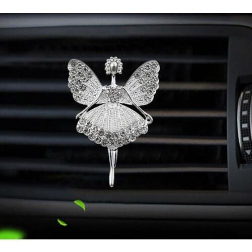 Fairy Style car air freshener perfume bottle diffuser in the car auto Air conditioner outlet vent air Perfume clip