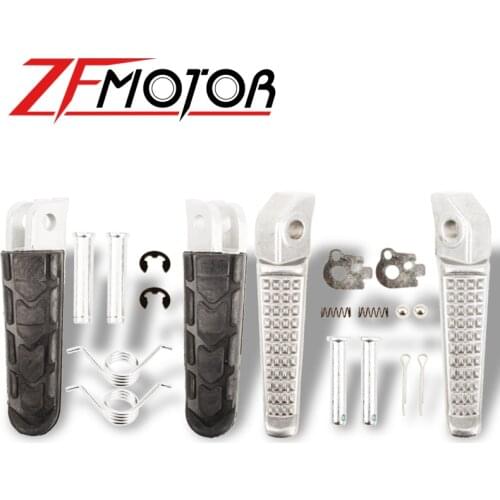 Motorcycle Front and Rear Footrests Foot pegs For Honda CB400 Superfour VTEC 1-4 CB250 CB900 Hornet 250 900 CB1300