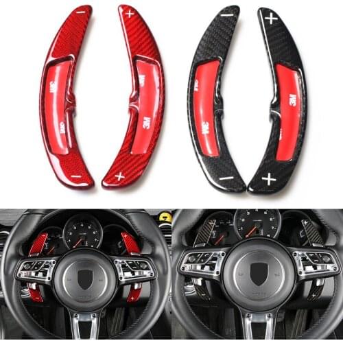 Steering Wheel Shift Paddle Shifter Shift for Porsche Panamera Macan Cayenne Spyder Boxster 718 911 918