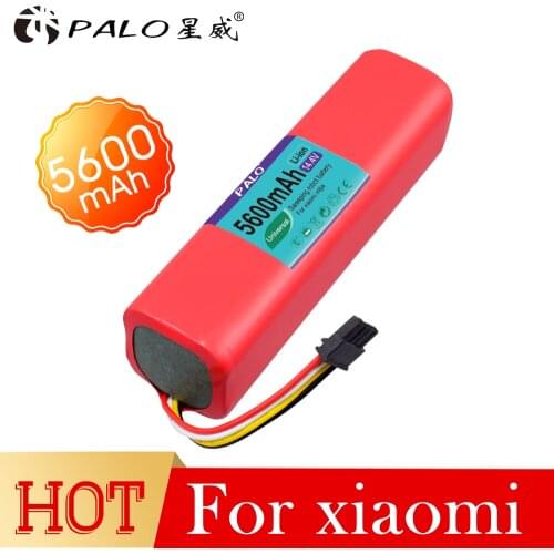 5600mAh li-ion 18650 battery for xiaomi mi vacuum robot Robotics cleaner mi robot Vacuum Cleaner accessories roborock S50 S51