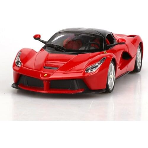 1:24 Simulation alloy super toy car model 24 styles For Ferrari with Steering wheel control front wheel steering toy car