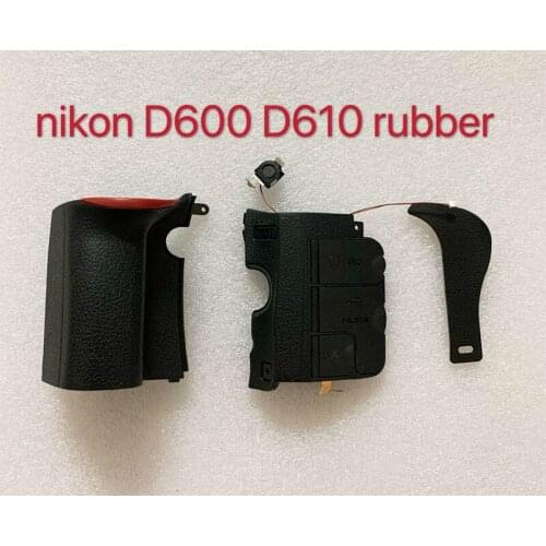 3pcs/set for Nikon D600 D610 Hand grip leather Left side leather Thumb leather