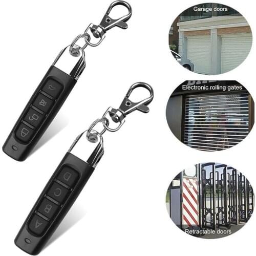 433MHZ Remote Control Garage Gate Door Opener Remote Control Car Code Buttons Key Universal Clone 4 Duplicator Cloning C5V4