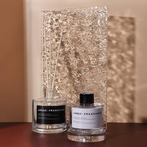 Water Ripple Shadow Plate Background Props Photography Acrylic Thin Transparent Wave Effect Perfume Cosmetics Photograph Props