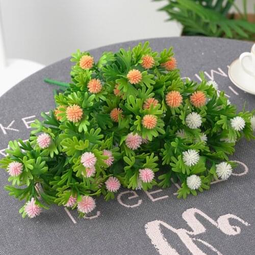1PC Artificial Plant Branch Plastic Creative Artificial Plant Stem Faux Plant Branch Home Garden Ornaments Wedding Party Decor