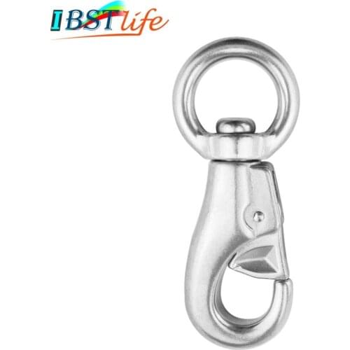 Stainless Steel 304 Swivel Snap Hook Snap Shackle 1000Lb Capacity Rated Indoor Outdoor Hanging Hammock boat rigging hardware
