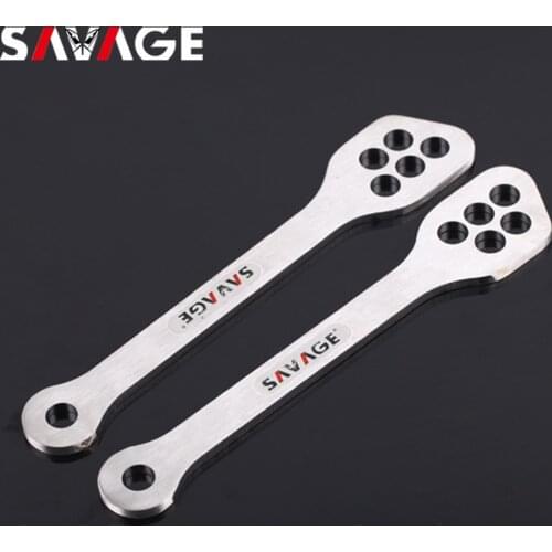 Lowering Links Kit For KAWASAKI ZX6R ZX9R ZX10R ZX12R ZX-6RR ZZR600 ZZR1200 Motorcycle Rear Suspension Cushion Drop Connecting