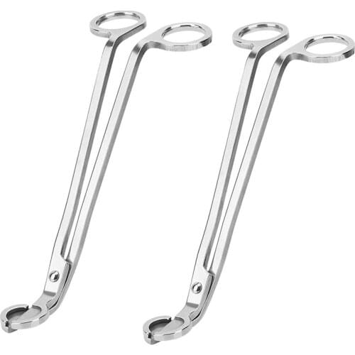 Candle Wick Trimmer, Polished Stainless Steel Wick Clipper Cutter, Scissors,Reaches Deep Into Candles to Cut Spent Wicks