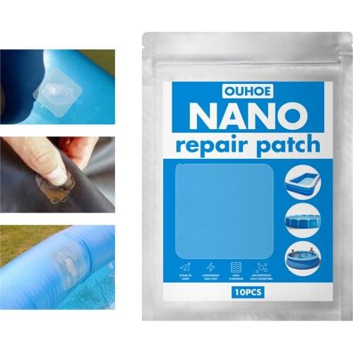 Tent Repair Tape Clear Inflatable Swimming Pool Repair Patches Waterproof Inflatables Puncture Mending Kit