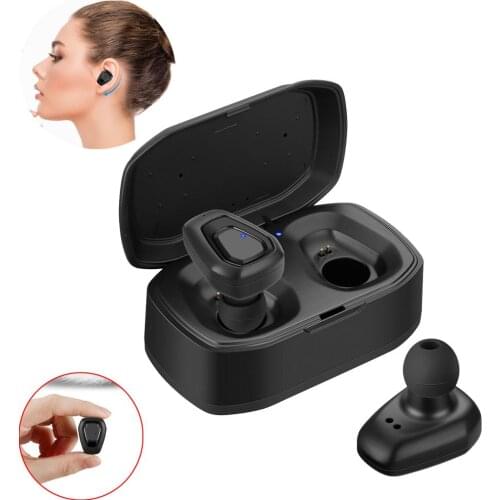 Mini Wireless Earbuds Headset In Ear Stereo Noise Cancelling for Samsung IOS iPhone 12 11 Huawei P40 P30 P20Pro Lite