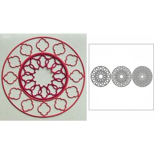 New Layered Fancy Doily Frame 2020 Metal Cutting Dies for DIY Scrapbooking and Card Making Decorative Embossing Craft No Stamps