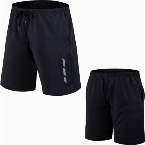 Shorts Men Running Quick Dry Workout Gym Short Trouser Sports Male Jogging Pocket Tennis Training Shorts