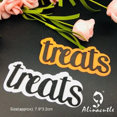 Die Cut Metal Cutting Dies Treats DIY Scrapbooking Album Papercraft Handmade Card Stencil Cutter Punch Die