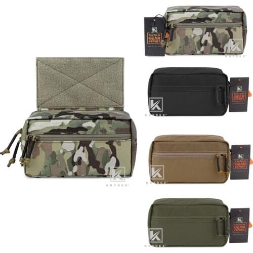 KRYDEX Spiritus Style SACK Abdominal Pouch Nylon Fanny Pack Sub Abdominal Carrying Accessories For MK3 Chest Rig Plate Carrier