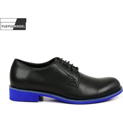 New Spring Autumn Breathable Genuine Leather Dress Shoes Men Fashion Designer Lace Up Derby Shoes Office Men Black Formal Shoe