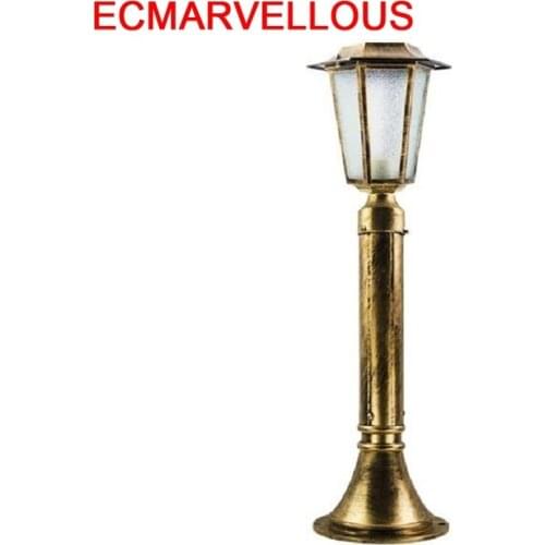 Lamp Off Road Iluminador Jardin Streetlight Farola Exterior Outdoor Solar Decor Uliczna Luminaire Exterieur Plaza Street Light