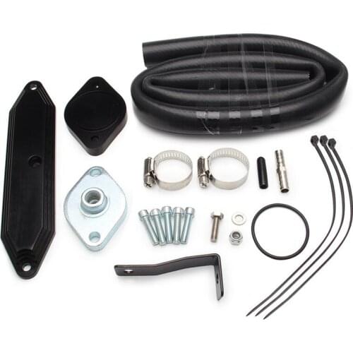 1 Set Powerstroke Diesel EGR Delete Kit Exhaust gas circulating pipe for 2011 2012 2013 2014 Ford pickup V8 6.7L accessories