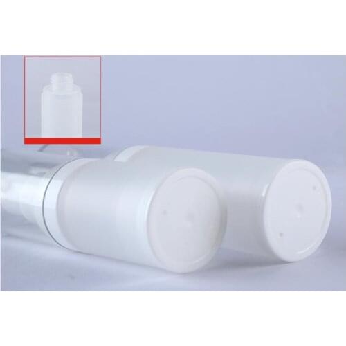 10pcs/lot 15ml 30ml 50ml Empty Plastic Cosmetic Bottle Travel Mini Liquid Bottles Airless Pump Vacuum Toiletries Container