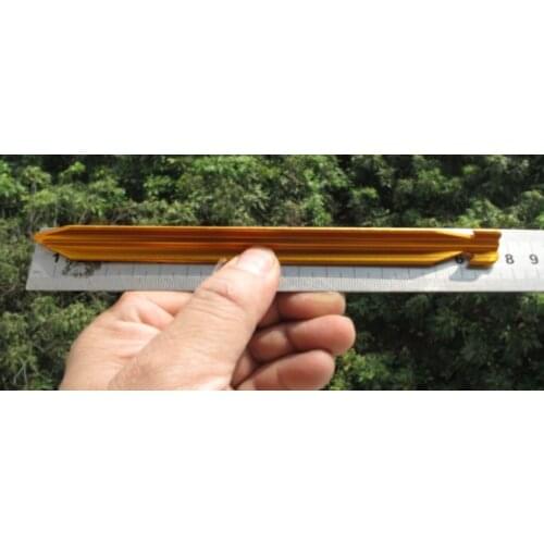10pcs/lot Ultralight Outdoor Camping Tant Pegs 175mm Aluminium Alloy Tent Pegs V-Shaped Tent Nails Travel Kits