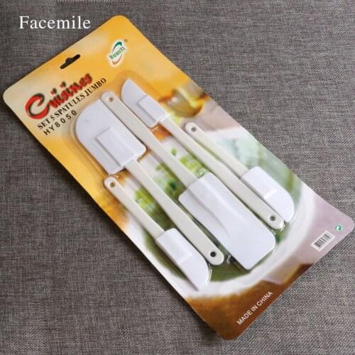 5pcs/set Silicone Cake Sugarcraft Butter Batter Scraper Fondant Baking Pastry Decoration Tools 04016 Gift
