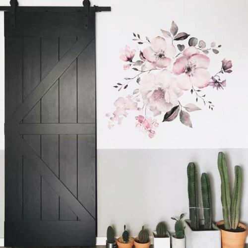 80%HOTColorful Flower Wall Sticker Home Art Removable Living Room Decal Decoration