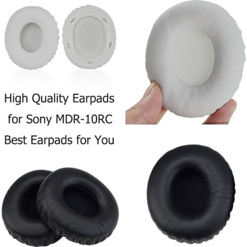 Earpads for Sony MDR-10RC Headphones pad Replacement Ear Pad/Ear Cushion/Ear Cups/Ear Cushion/Earpads Repair Parts (Black)